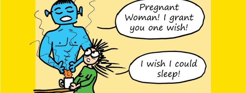 Pregnant women sleep problems